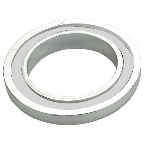 BASETTA IN OTTONE CROMATA PER MONOCOMANDI- Cromo- Remer- pezzi 1