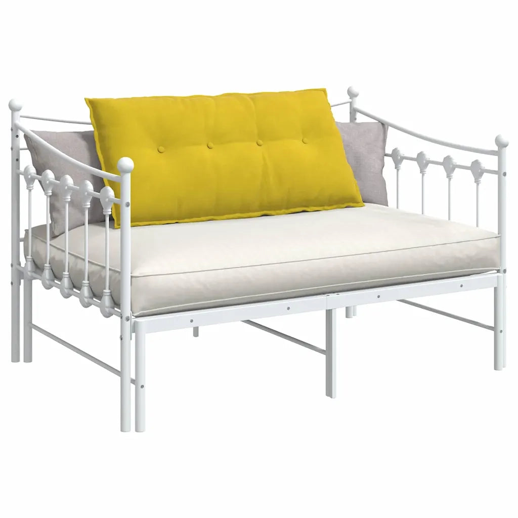 Cuscino per Schiena | Cuscino dorsale Giallo 100 x 50 cm Tessuto in Cords
