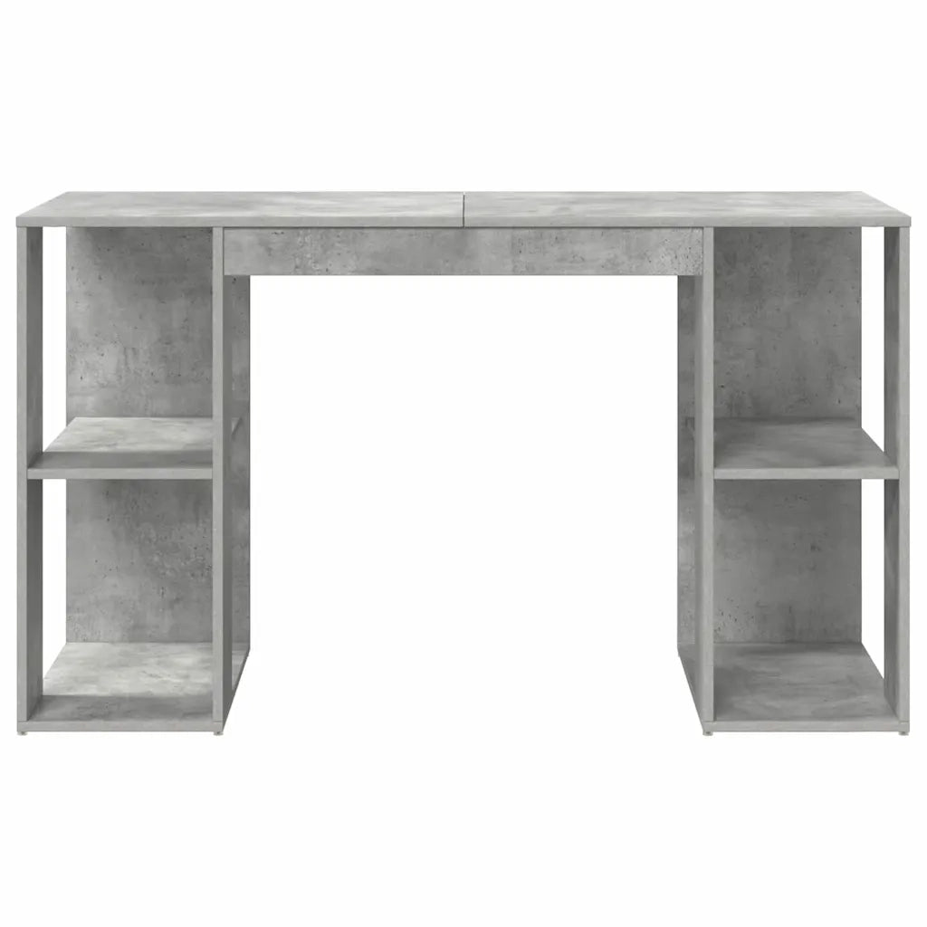 Scrivania Grigio cemento 130 x 50.5 x 75 cm Legno multistrato 869501