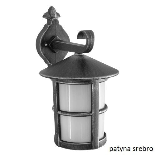 Applique esterna da parete CORDOBA E27 nera IP23 SU-MA