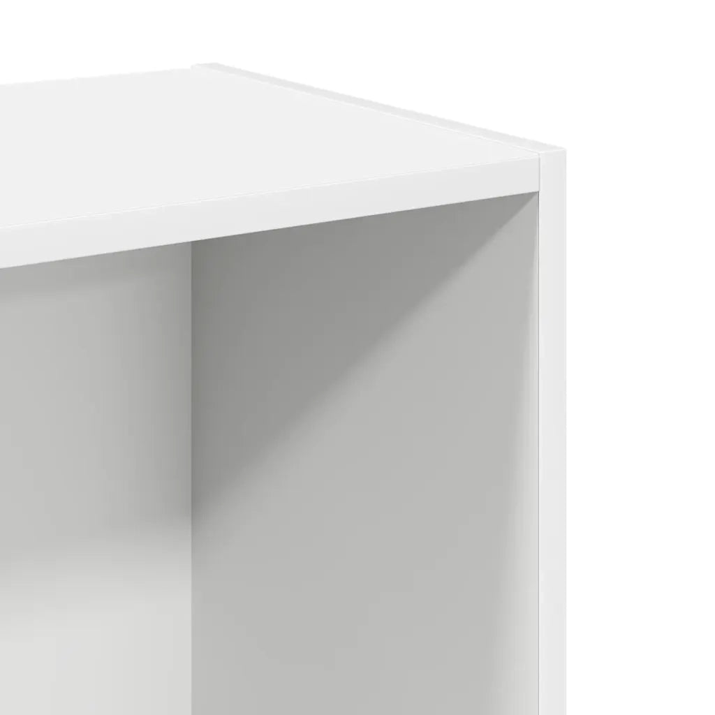 Libreria Bianca 40x30x76,5 cm in Legno Multistrato 800927