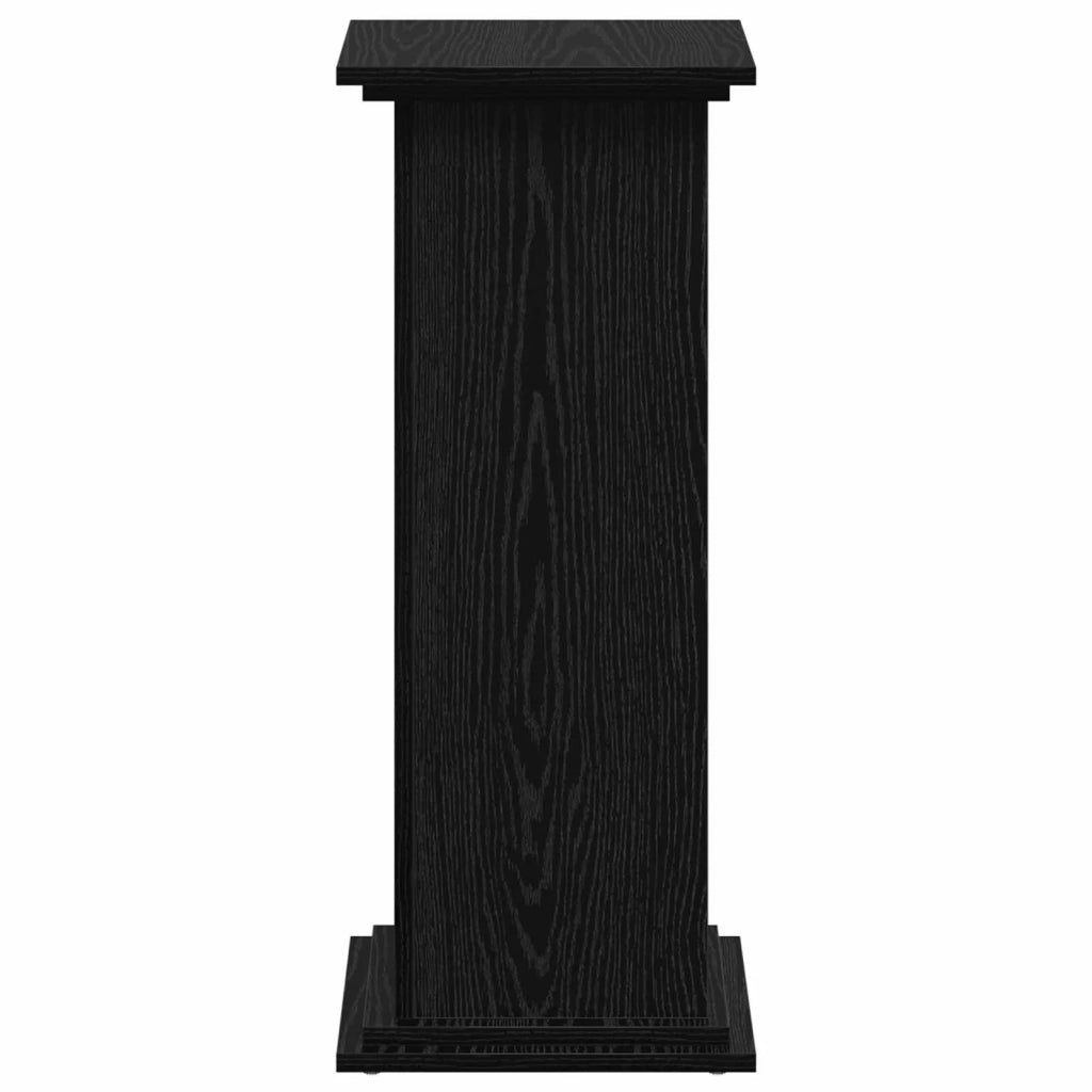 Supporto per piante Rovere Nero 33 x 33 x 80 cm 869237