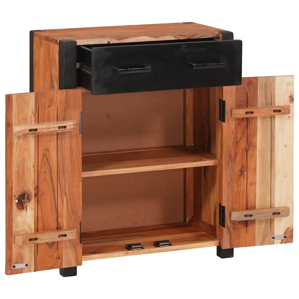 Credenza con cassetto 2 pcs Marrone 110 x 30 x 75 cm 3321526