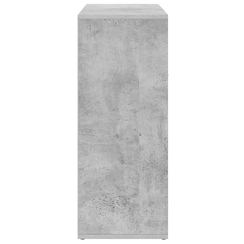 Credenza Grigio Cemento 60x30x75 cm in Legno Multistrato 800715
