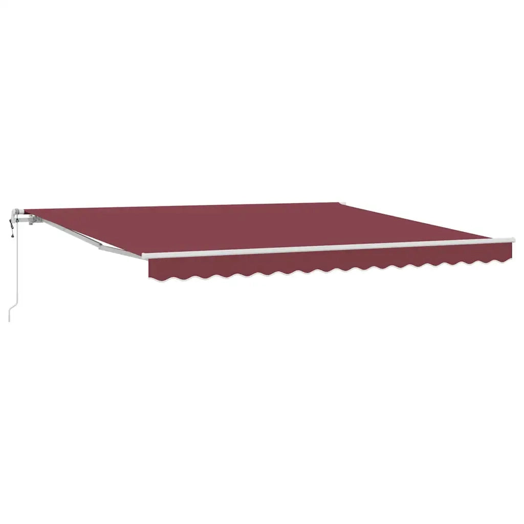 Tenda da Sole Retrattile Automatica Bordò 400x300 cm