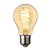 LAMPADINA SPIRALE LED VINTAGE A60 4W E27.