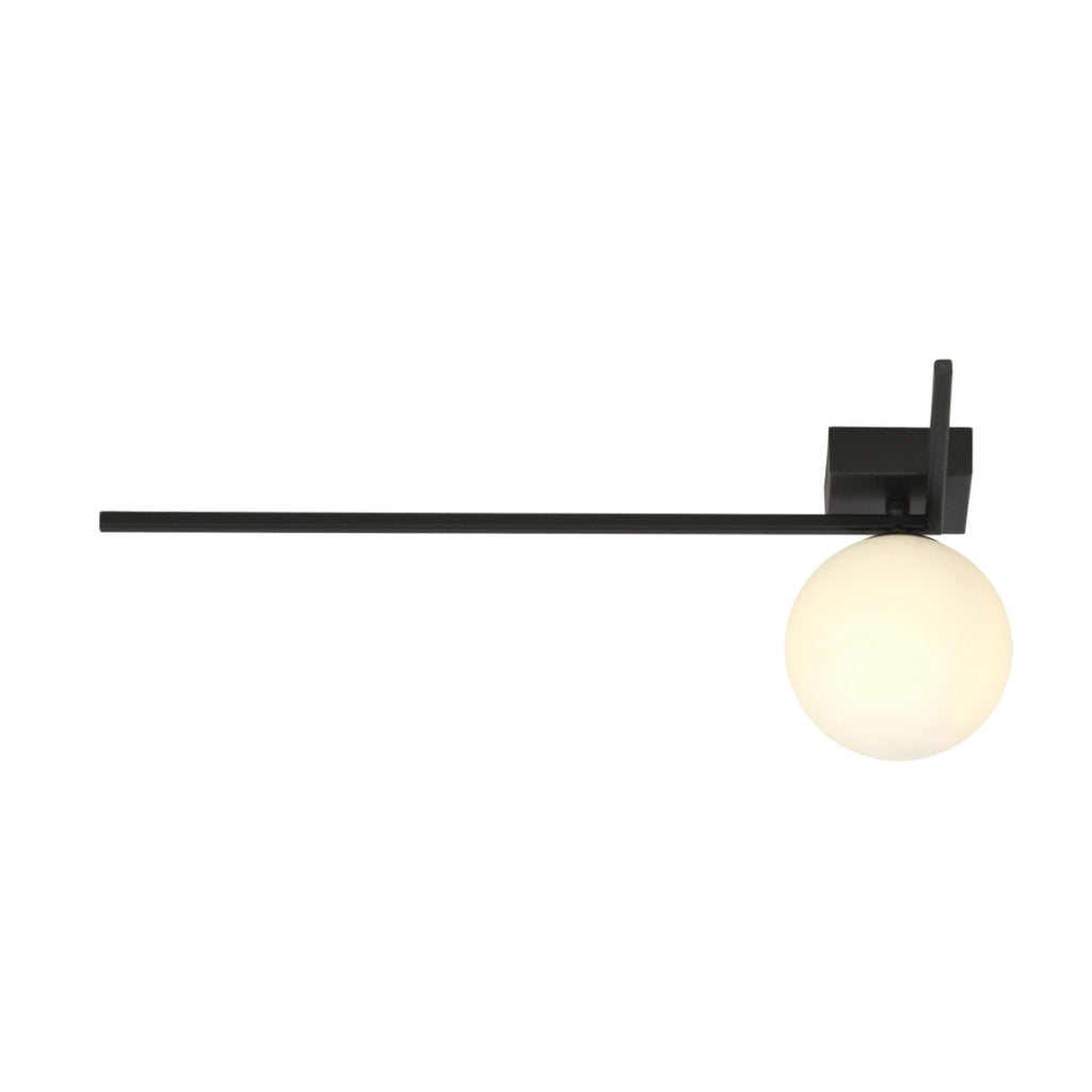 Emibig Imago lampada soffitto/parete 1xE14 nero opale