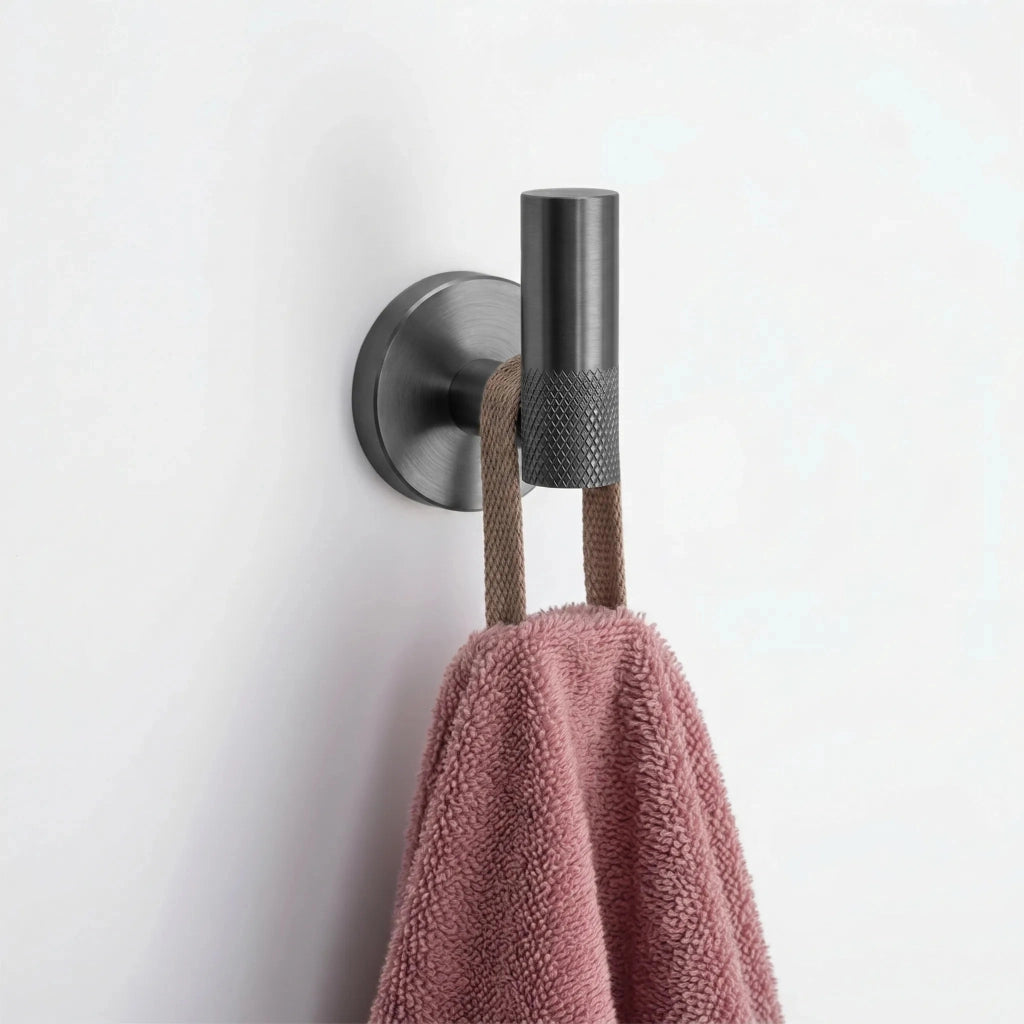 Set Accessori Da Bagno Grid Titan 4 Pezzi