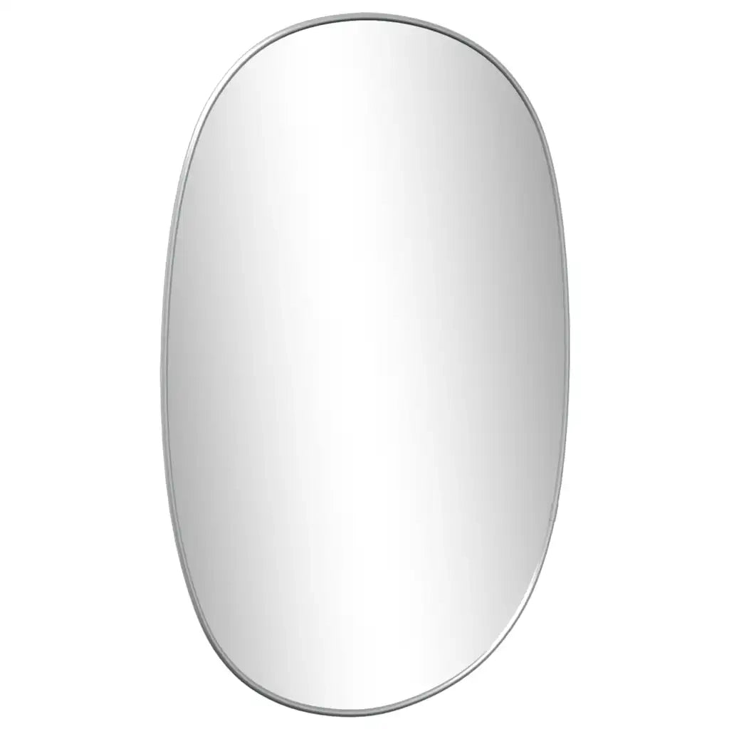Specchio da Parete Argento 50x35 cm 348211