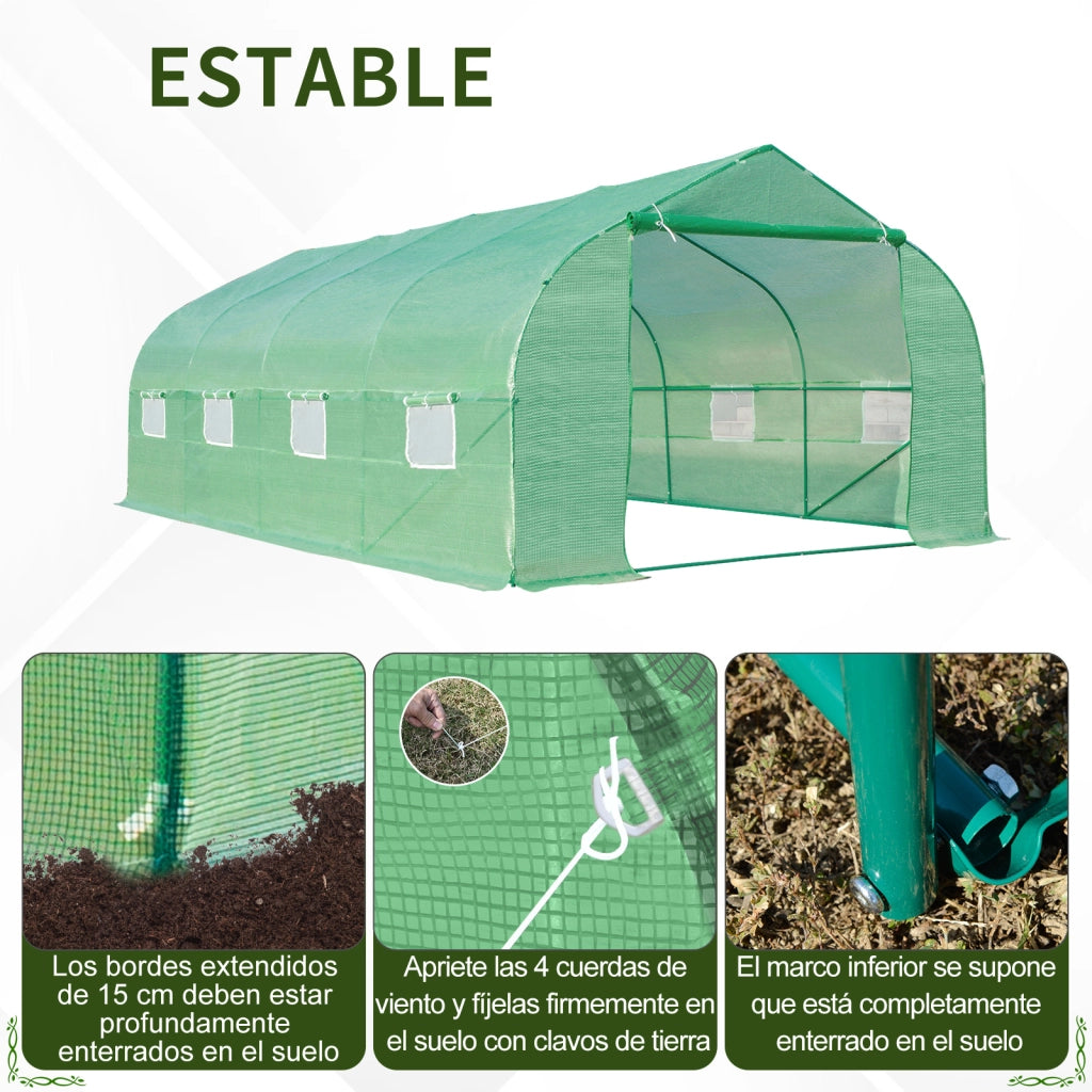 Serra da Giardino ¨C Minimal ¨C Verde 6x3x2 m