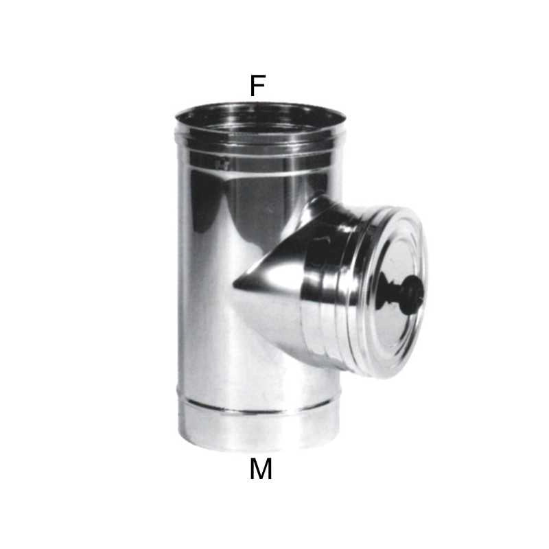 Tubo Inox 8X 28 Sportello Ispezione Maral