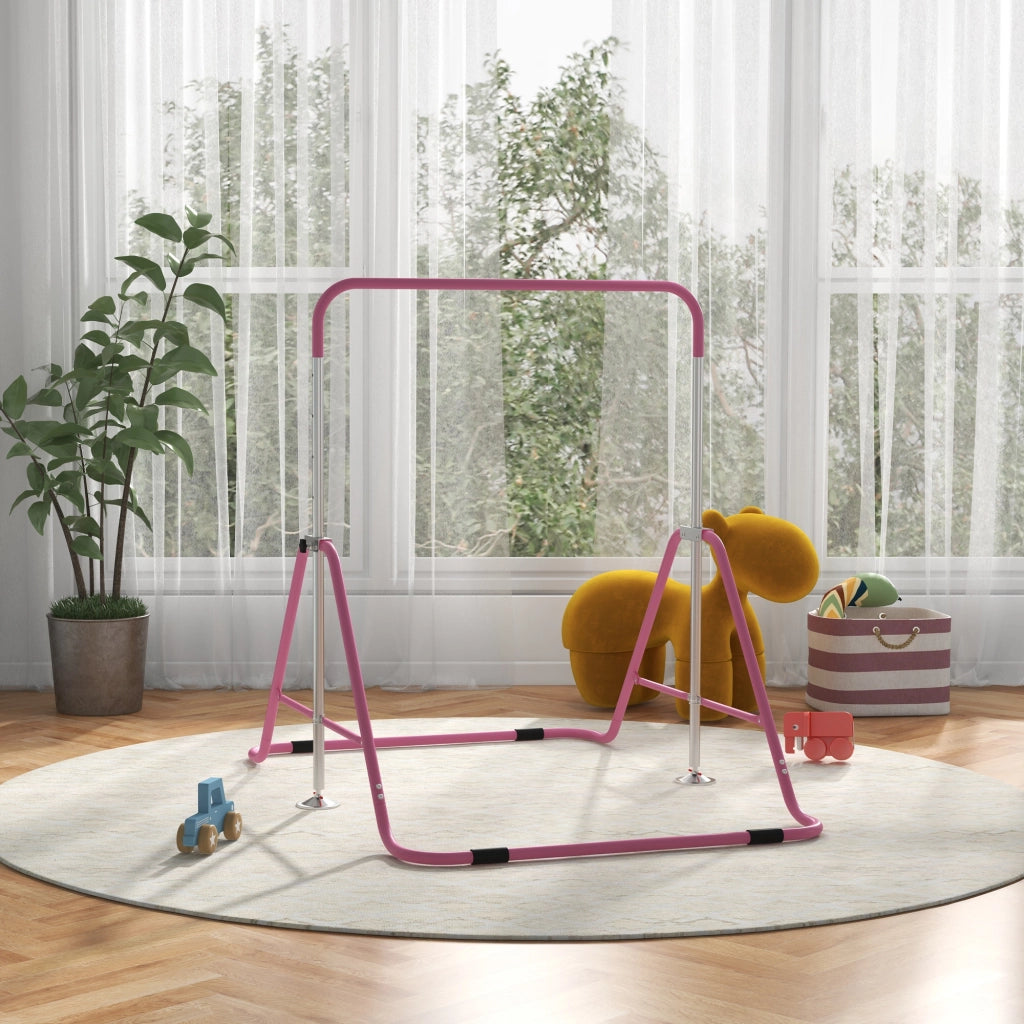 Sbarra Parallele Pieghevole ¨C Minimal ¨C Altezza Regolabile Rosa