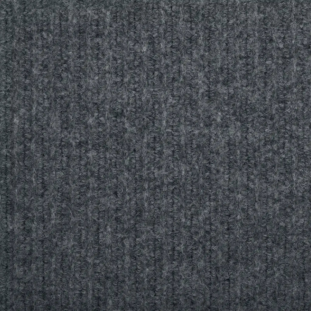 Runner in Moquette | Runner Tappeto Grigio 80 x 300 cm Tessuto