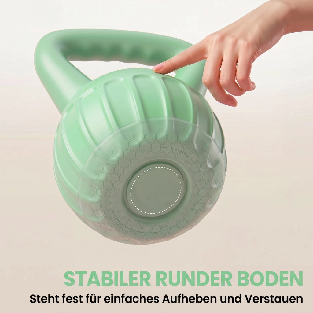 Kettlebell 6 kg ¨C Minimal ¨C Verde 17x17x23 cm
