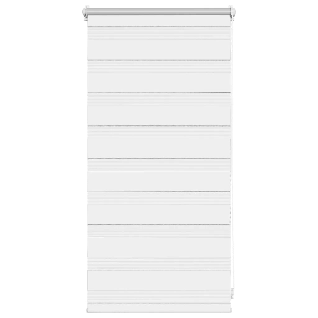 Tenda a rullo | Tenda avvolgibile zebra 40,9x100 cm Tessuto Larghezza 36,7 cm bianco