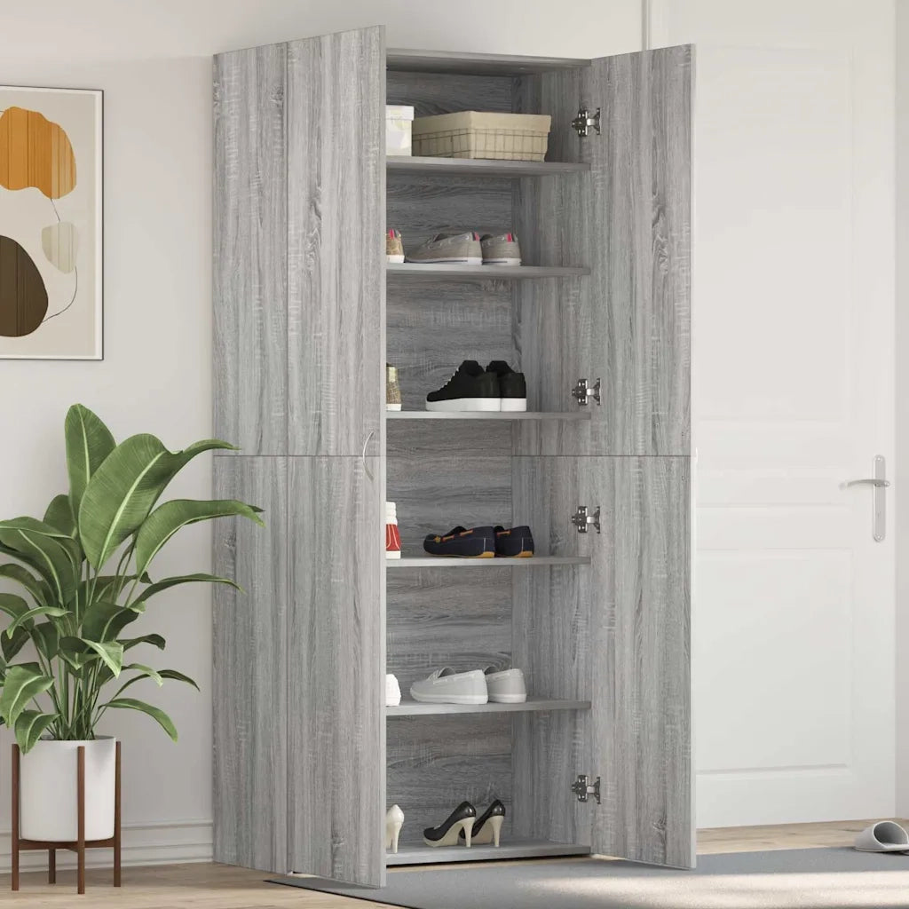 Mobile per scarpe 80 x 35.5 x 180 cm Legno ingegnerizzato 3333841