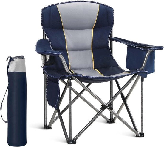 Camping Sedia di Fortuna - Portatile, Ripiegabile, Blu - 1 pezzo
