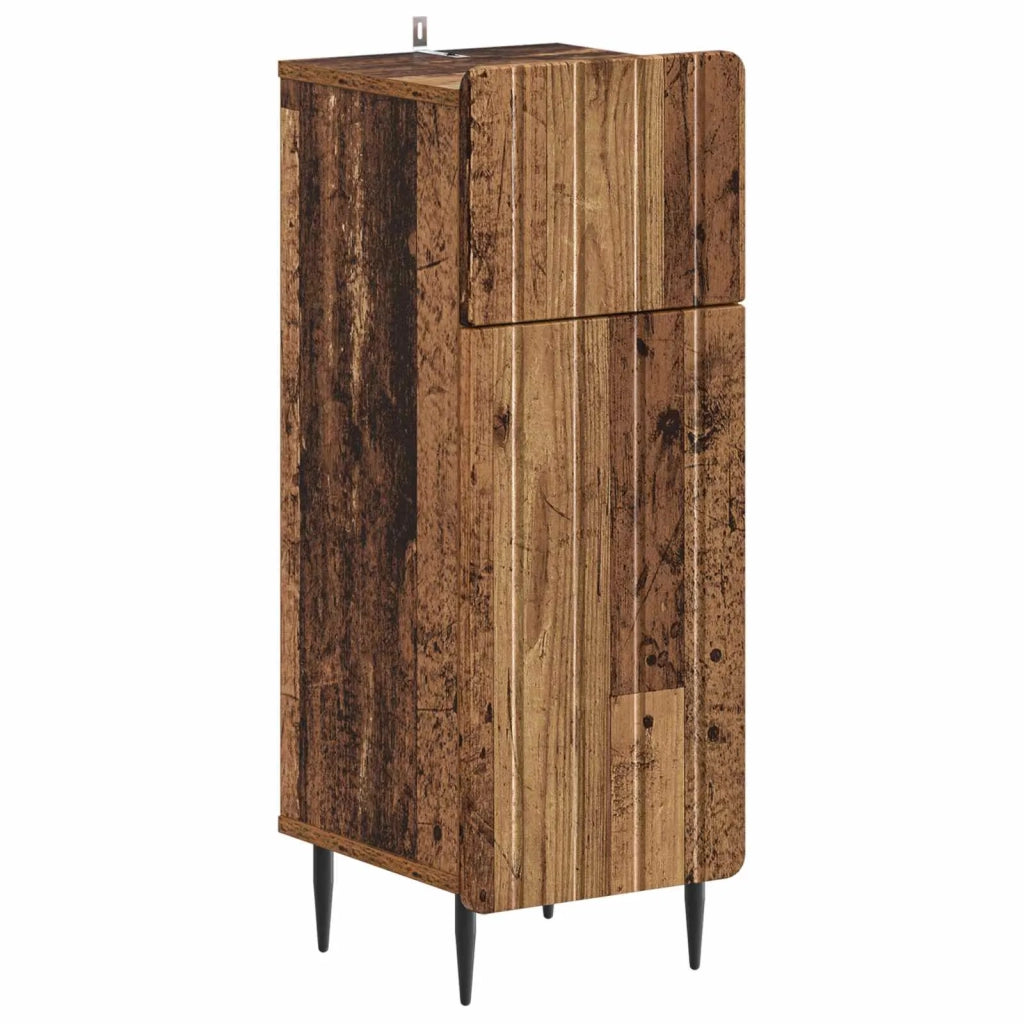 Set di armadietti da bagno in 3 pezzi ZWOLLE 3417844
