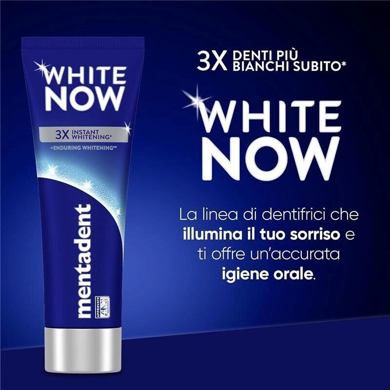 MENTADENT DENTIFRICIO 75 ML WHITE NOW ORIGINAL