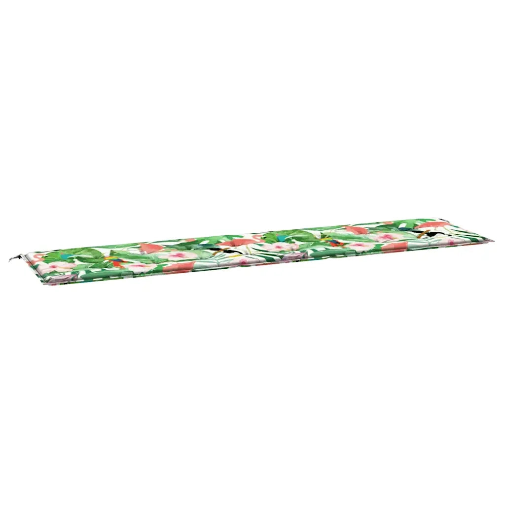 Cuscino per Panca da Giardino Multicolore 200x50x4cm in Tessuto 361203