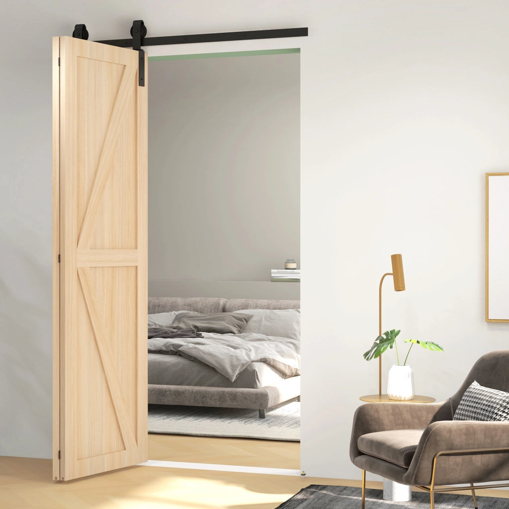 Porta scorrevole pieghevole ¨C Minimal ¨C 122 cm nero