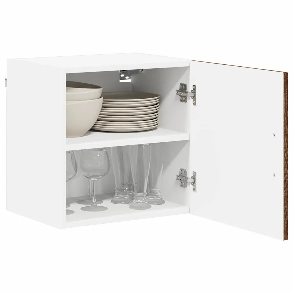 Mobile da cucina 2 pz-Set di 2 Armadio da cucina Rovere Marrone 40 x 31 x 40 cm 491539