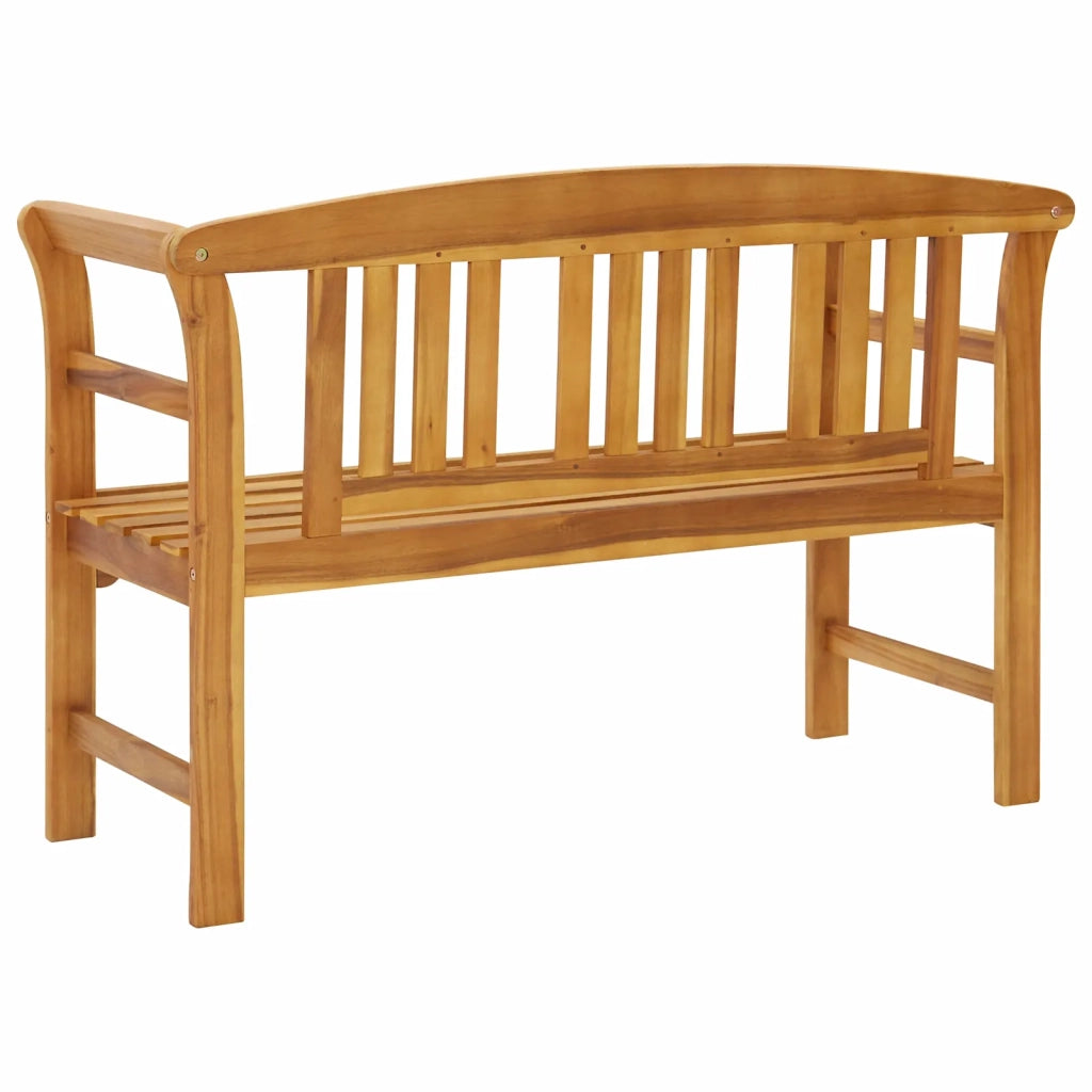 Panchina da Giardino 114 cm in Legno Massello di Acacia 316497