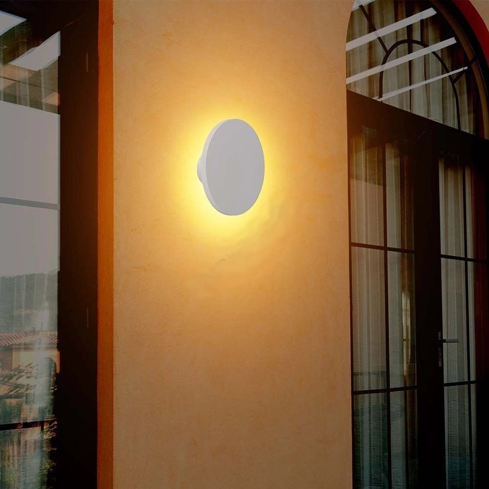 PLAFONIERA LED ZODIAC 12W IP65 D.18X4,7CM BIANCA