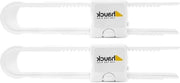 Sicurezza per cassetti per bambini senza perforazione 2 pezzi - bianco 

Modello: 
Specifica: 2 pezzi 
Colore: Bianco