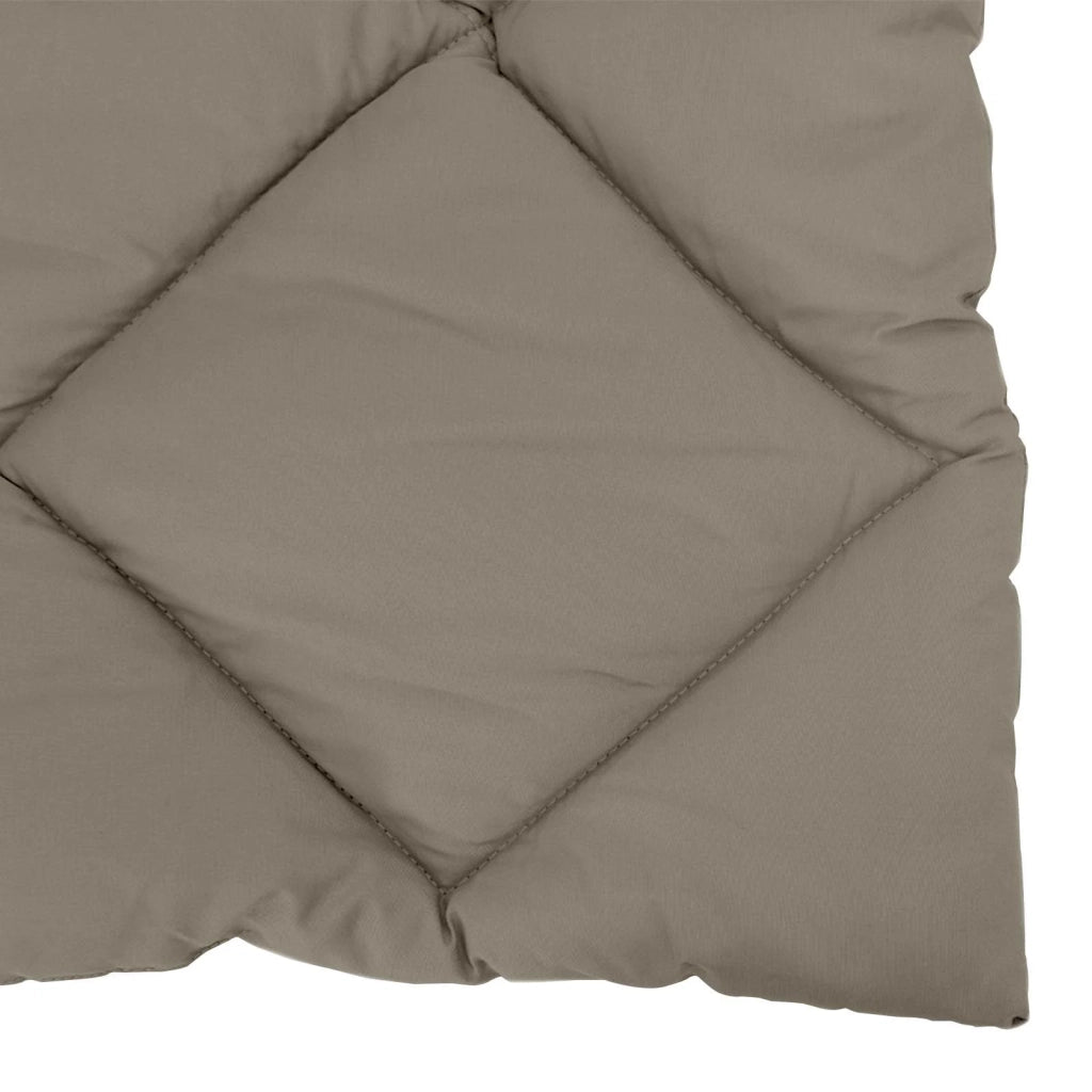 Piumone Completo Annuale Grigio chiaro 135 x 220 cm Microfibra 42025625