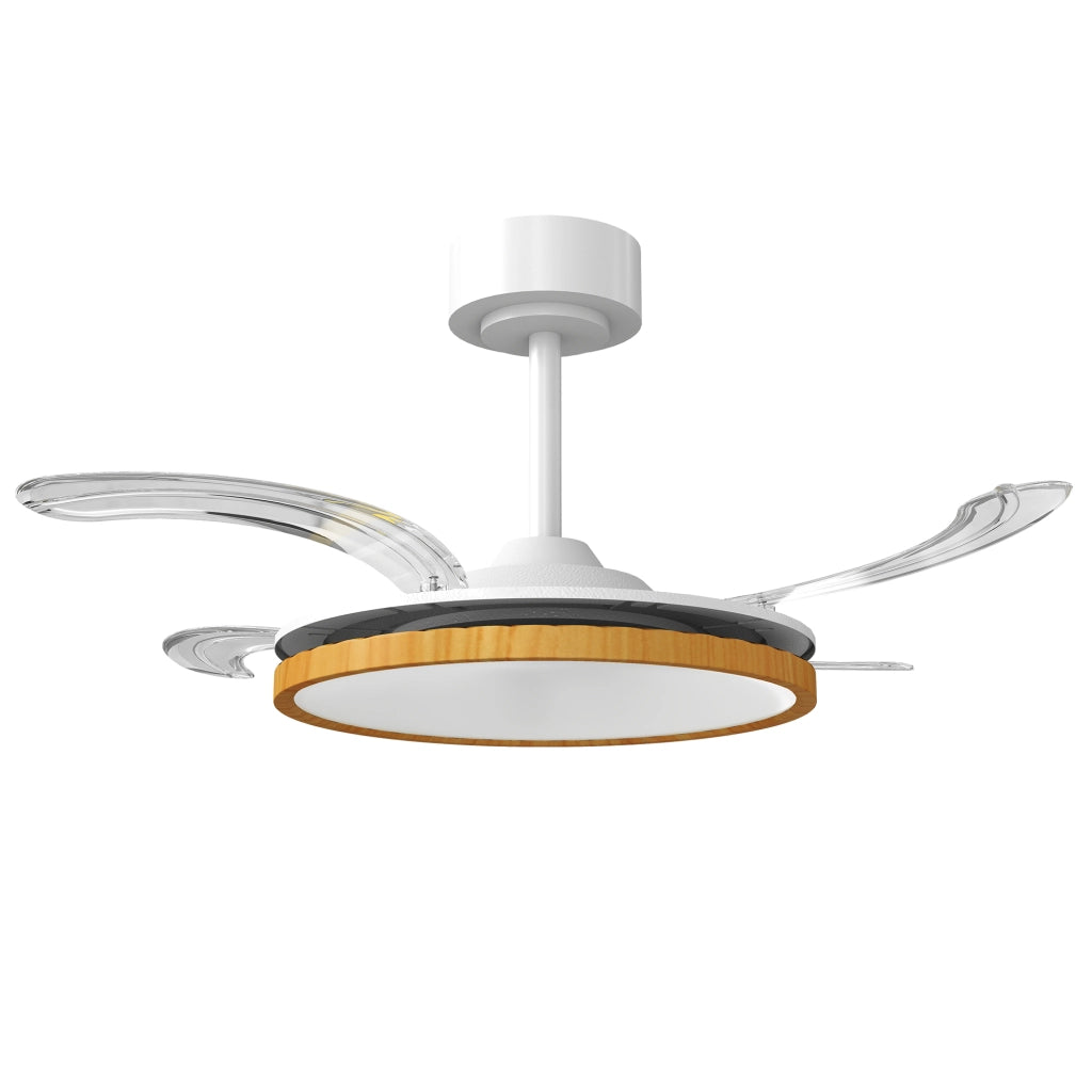 Ventilatore a Soffitto con Luce LED ¨C Minimal ¨C 95 cm