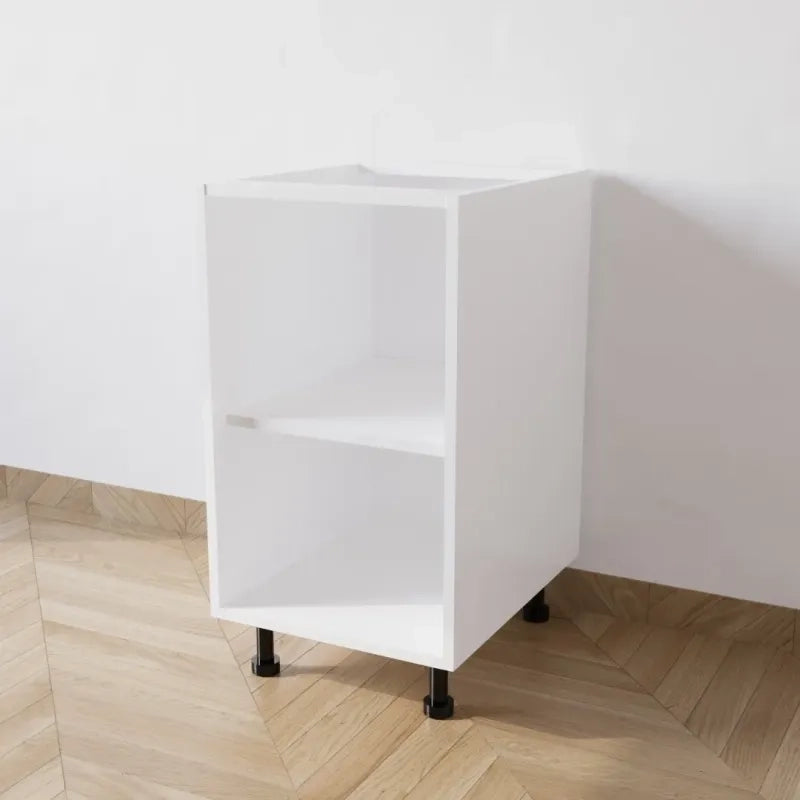 Mobile Base 45 Senza Anta. H 72 Cm L 45 Cm P 55.5 Cm. Spedizione In Kit Bianco