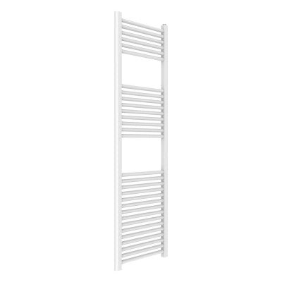 Termoarredo scaldasalviette bianco L 45x142 interasse 40 cm
