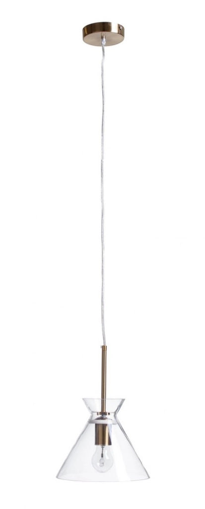 Lampadario 1 luce D.24x160h metallo