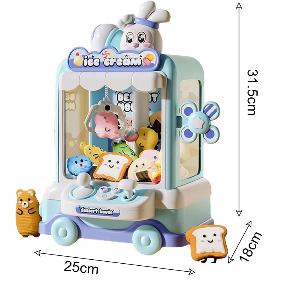 Distributore di Giocattoli Artiglio con Gancio per Bambini Giocattolo con Peluche