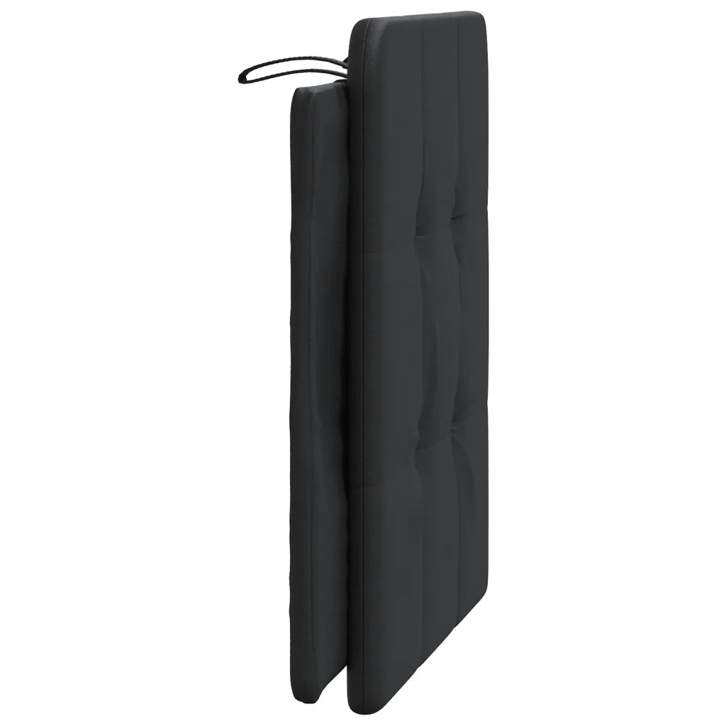 Cuscino Testiera Zadar Nero 80 cm in Similpelle 374829