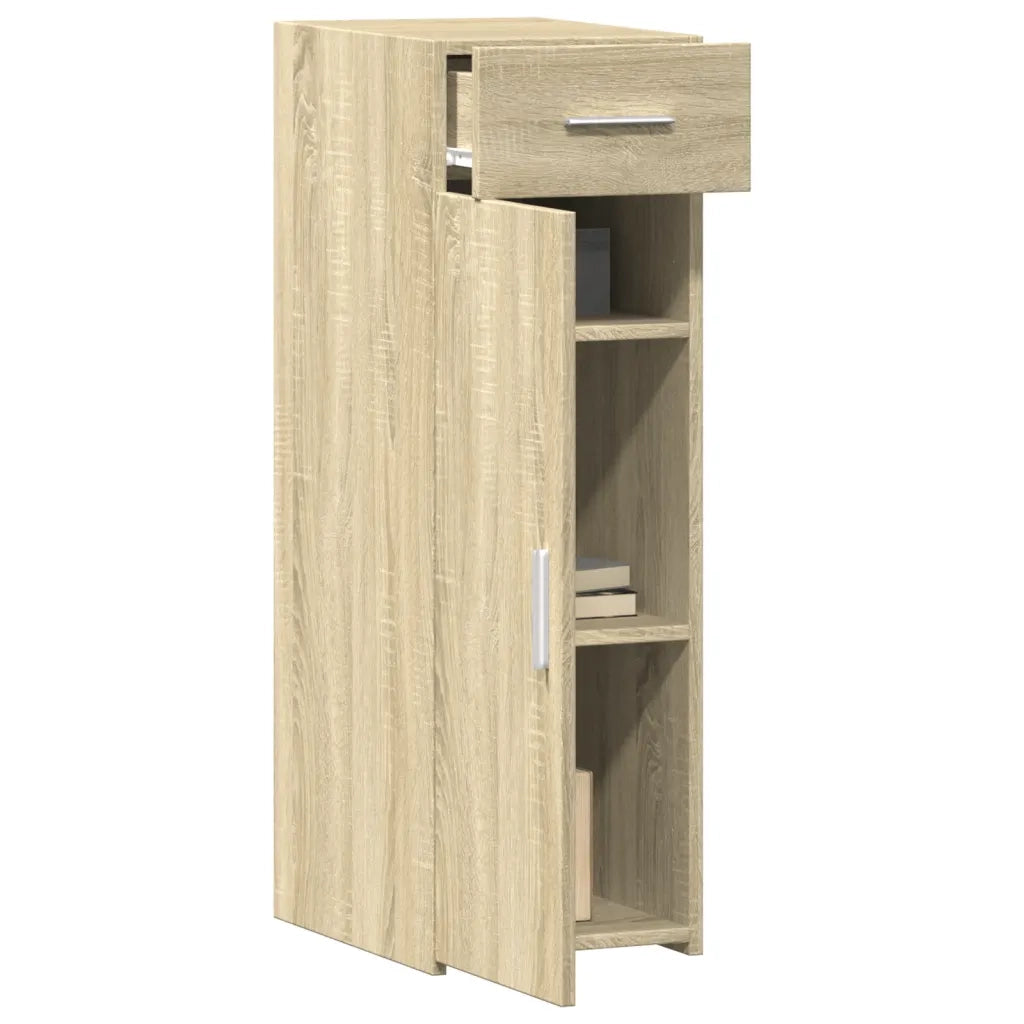 Credenza Rovere Sonoma 30x42,5x93 cm in Legno Multistrato 846273