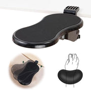 Sostegno ergonomico per computer per scrivania - set premium nero - 2 pezzi - schiuma di memoria