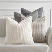 Set di cuscini per divano da 4 - Polyester - 40 x 40 cm - Diverse colori
