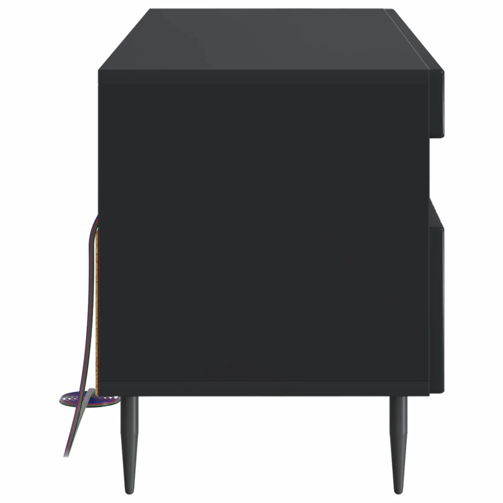 Mobile TV LED Nero Legno ingegnerizzato 896546
