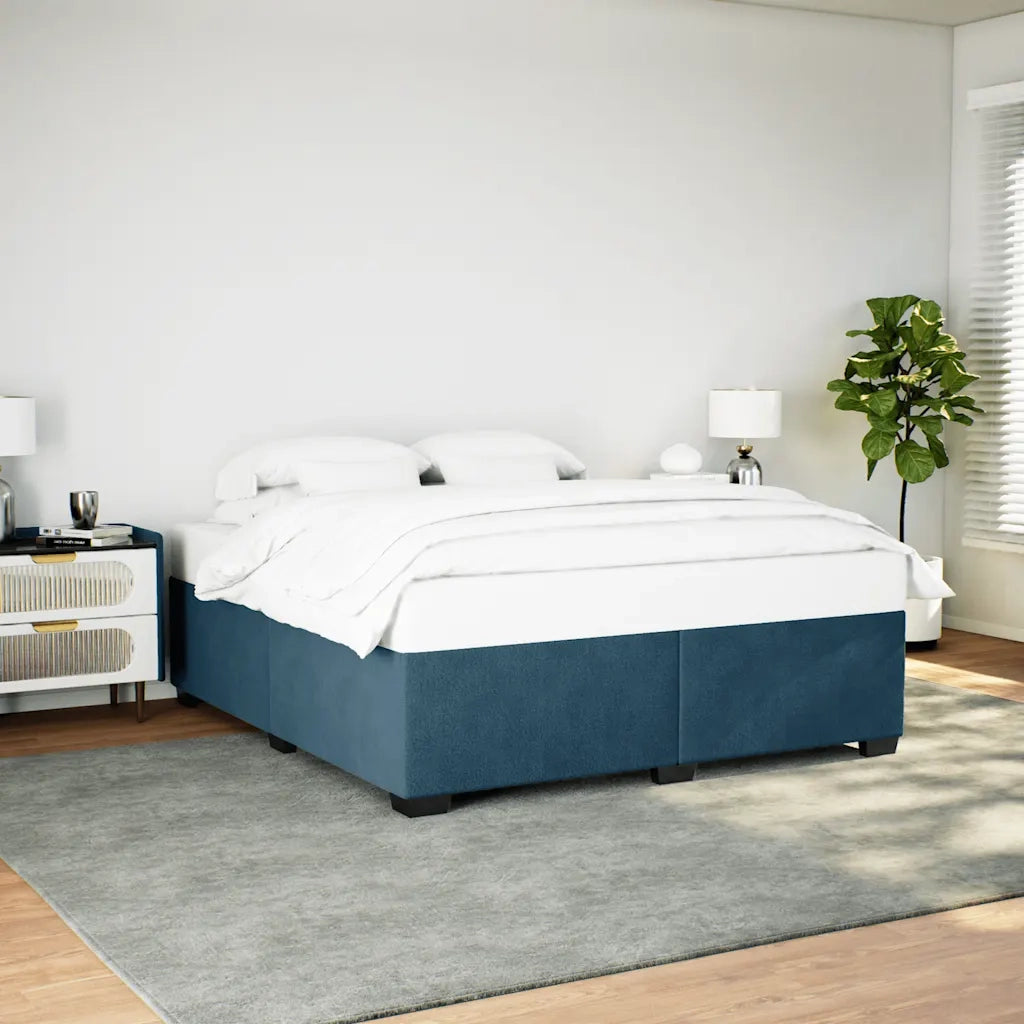 Giroletto Blu 180x200 cm in Velluto 3284653