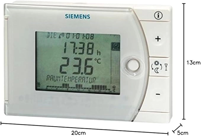Cronotermostato ambiente giornaliero digitale REV13 Siemens