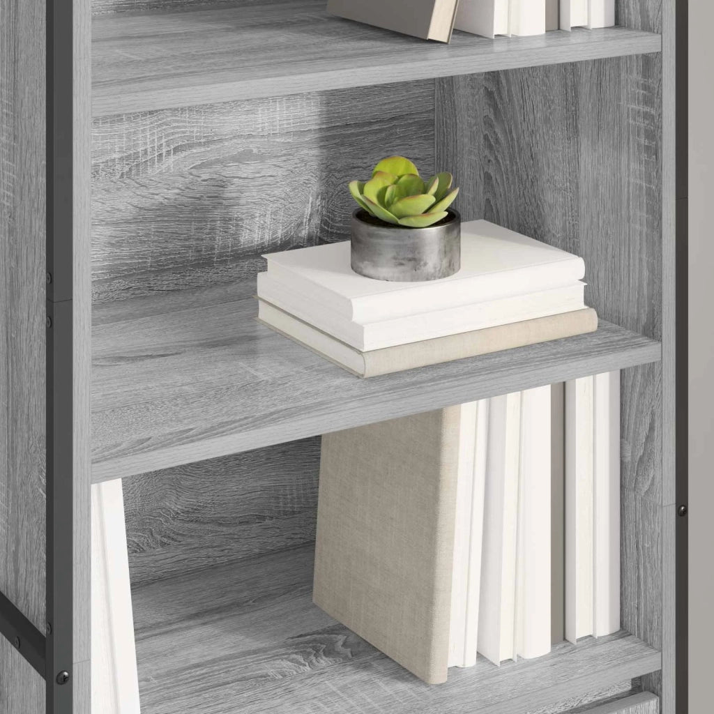 Armadi alti 2 pcs Grigio Sonoma 60 x 36 x 200 cm