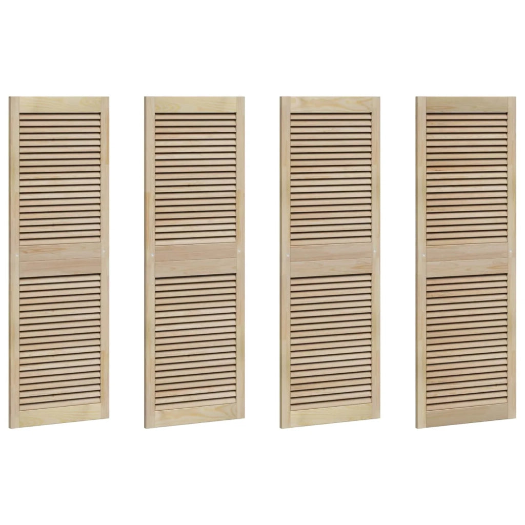 Porta per Armadio 4 pz Naturale 49,5 x 2,1 x 140,5 cm CFW9014061