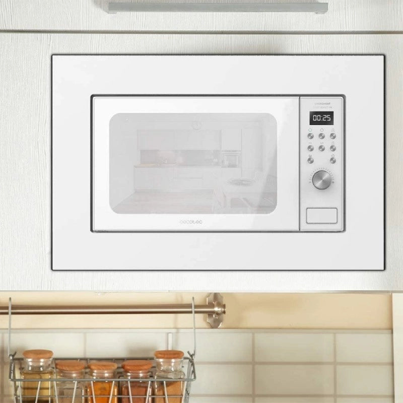 CECOTEC 01378 - Microonde a incasso GrandHeat 2000 Built-In White