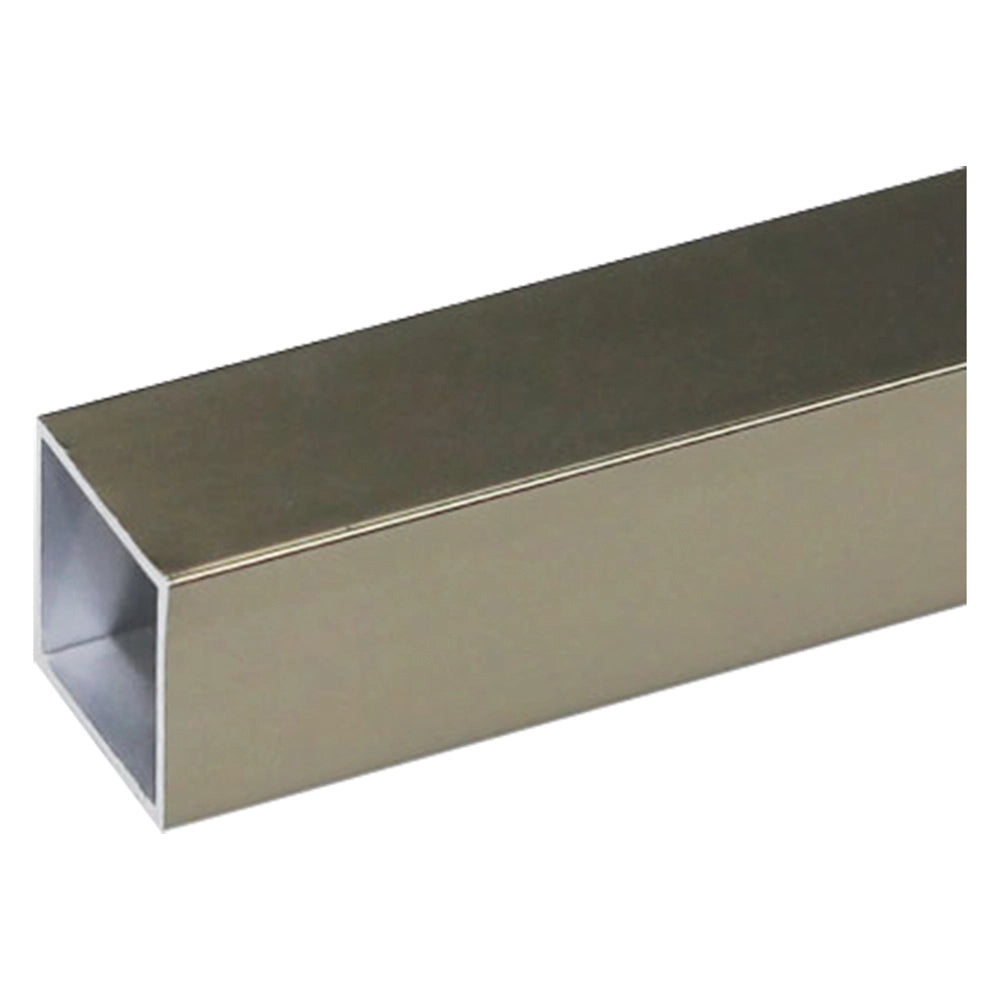 PROFILO PER FAI DA TE QUADRO mm 10 x 10 x 1 - mt 1 col.argento- 8 pezzi  - UNIKO
