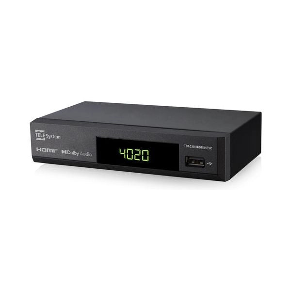 Decoder telesystem 21005336 ts4020 t2s2hevc black