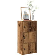 Libreria Legno Vecchio 40x24x77 cm in Truciolato 860371