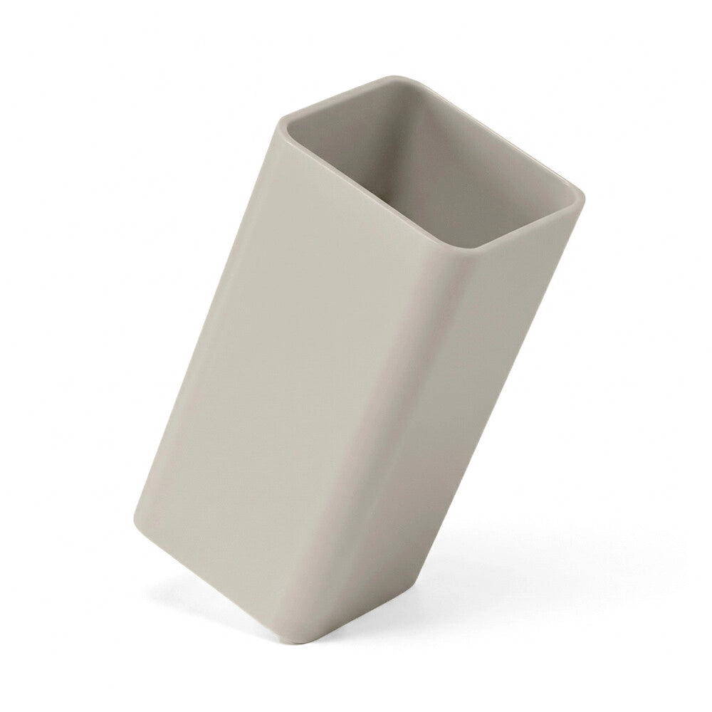 Set accessori bagno con dispenser e portaspazzolini beige e cromo Star
