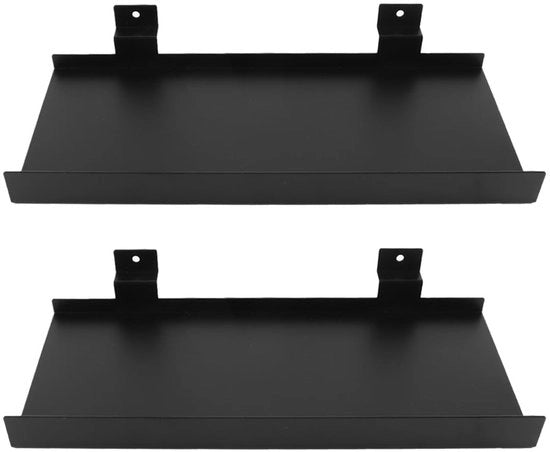 Slatwall Planken in Metallo per Display di Negozio - 2 Pack 

Specifica tecnica: 
- Materiale: Metallo
- Peso: Zavorra 
- Quantità: 2 pezzi